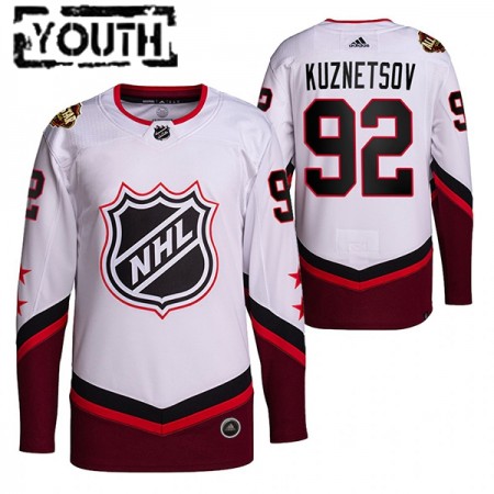 Kinder Eishockey Washington Capitals Trikot Evgeny Kuznetsov 92 2022 NHL All-Star Weiß Authentic